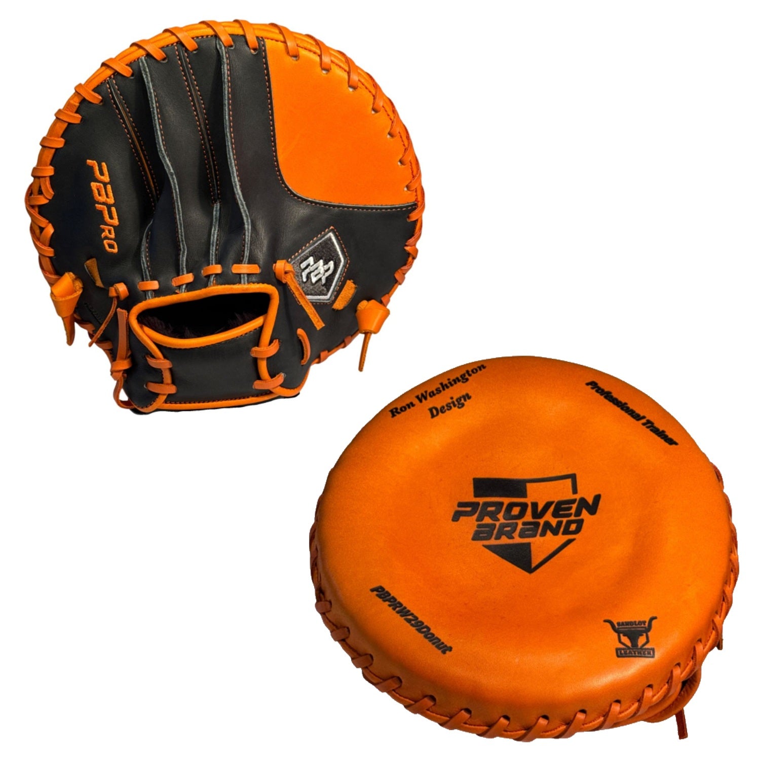 Proven Brand Ron Washington Donut Trainer Orange/Black