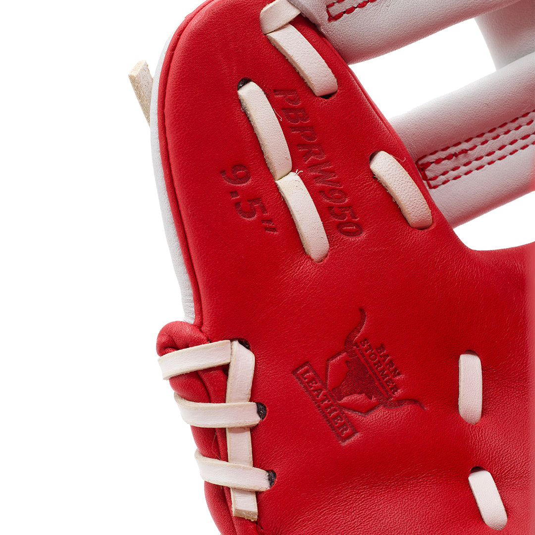 Red with White Web and Laces PBPro WashTrainer 9.5&quot;